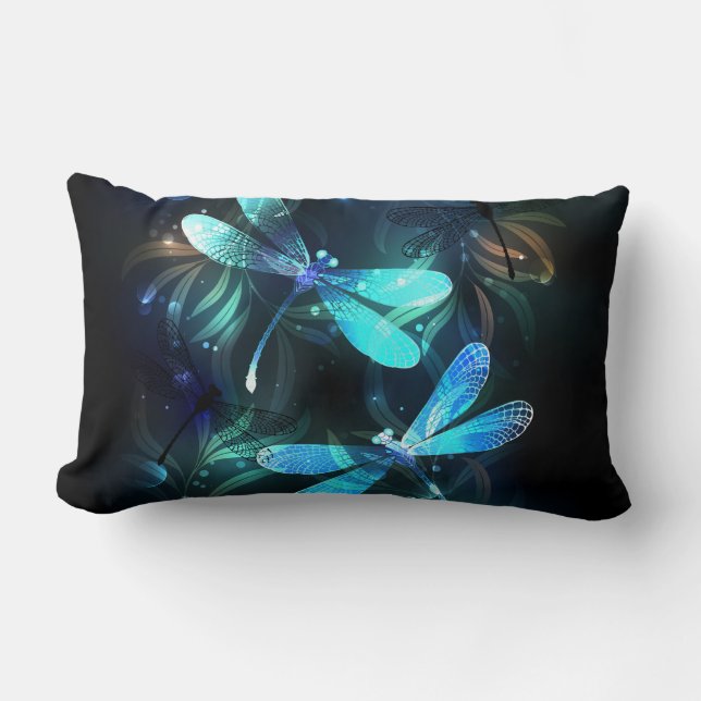 Cojín Lumbar Dragonflies (Anverso)