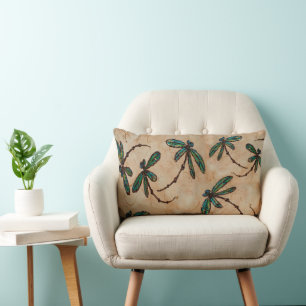 Cojín Lumbar Dragonflies Rusam Cream