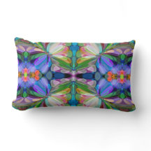 Dragonfly Wildflower Garden Abstract Floral