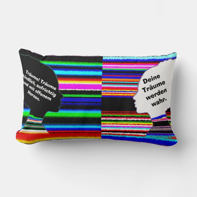 Cojín Lumbar Dream Dialogue Pillow (Anverso)