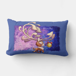 Cojín Lumbar DREAM GRANDES NAVIDADES REINDEN de Jeff Willis Art