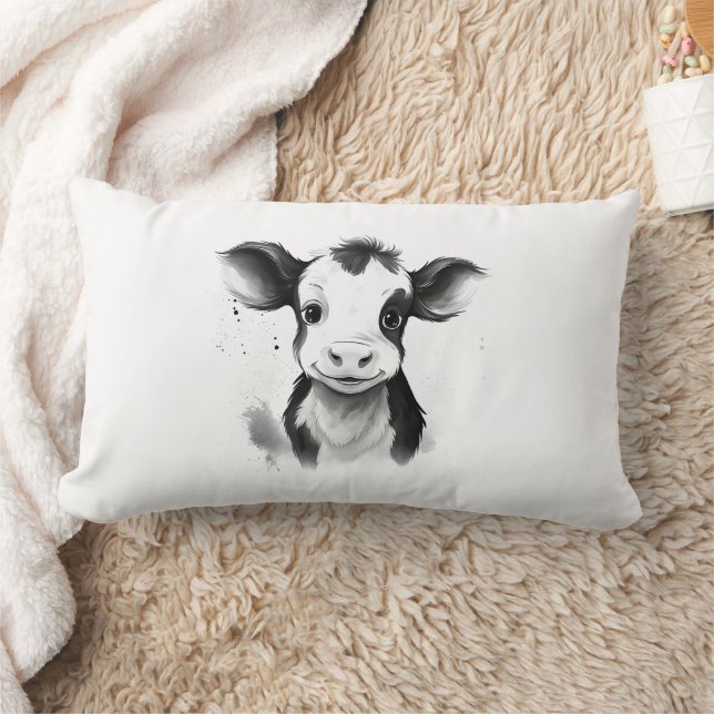 Cojín Lumbar 🛌 💤 "Dreamy Dairy" Cow Cushion 💤 🛌 (Manta)