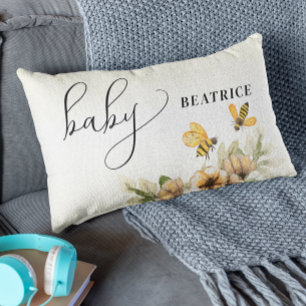 Cojín Lumbar Ducha de bebé Abeja de miel pequeña