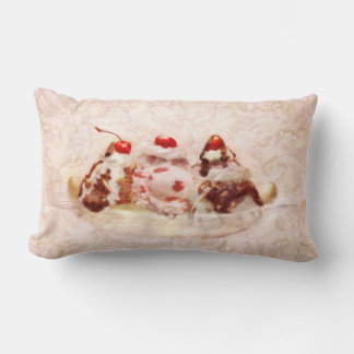 Cojín Lumbar Dulce - Helado - Banana split