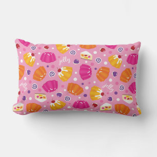 Cojín Lumbar Dulce Patrón de Jalea