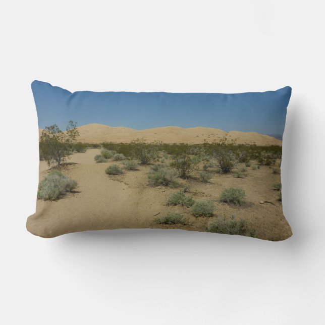 Cojín Lumbar Dunas de Kelso en el Parque Nacional Mojave (Anverso)