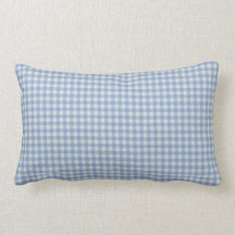 Dusty Blue Gingham Check