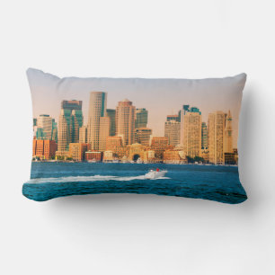 Cojín Lumbar EE.UU., Massachusetts. Panorama del paseo marítim