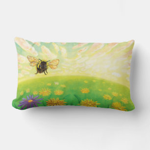 Cojín Lumbar El abejorro en el horizonte