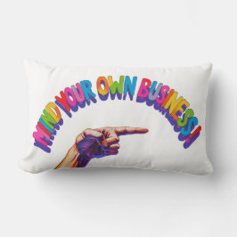 Cojín Lumbar El acento de la mentalidad de la mentalidad de su 