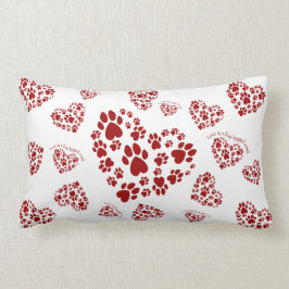 Cojín Lumbar El amor es una palabra legged cuatro