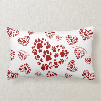 Cojín Lumbar El amor es una palabra legged cuatro