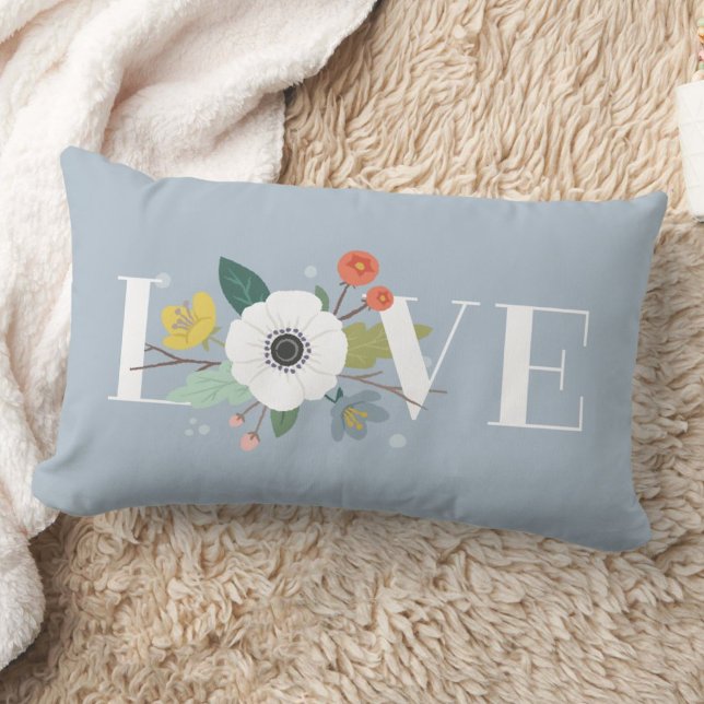 Cojín Lumbar El día de San Valentín de amor floral Pillow Lumba (Subido por el creador)