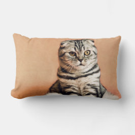 Cojín Lumbar El Gatito Cute Se Extiende