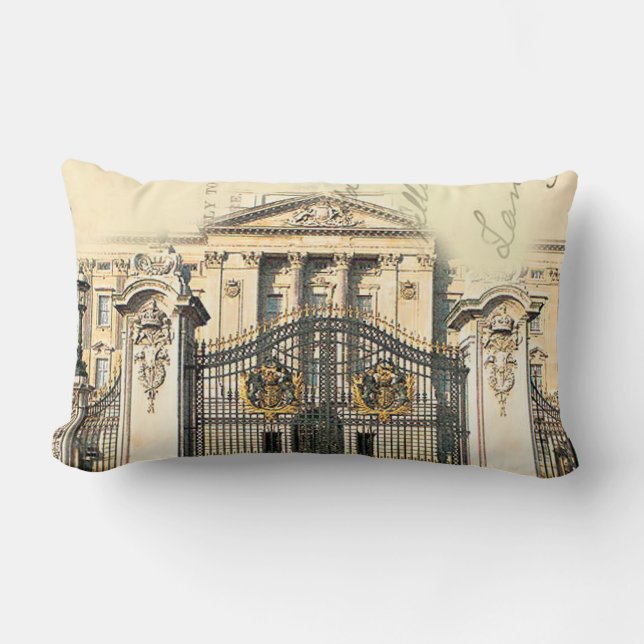 Cojín Lumbar El hogar de las Reinas (Anverso)