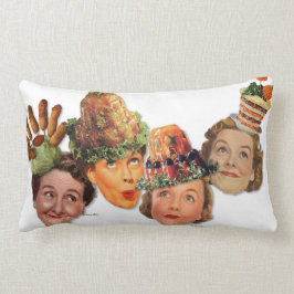 Cojín Lumbar El kitsch Bitsch: Señoras Disembodied del kitsch