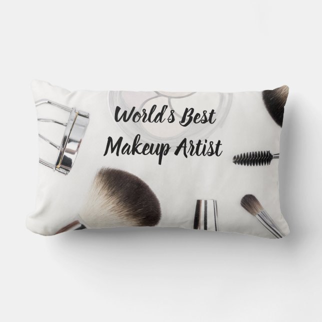 Cojín Lumbar El mejor del mundo compone el artisit (Anverso)