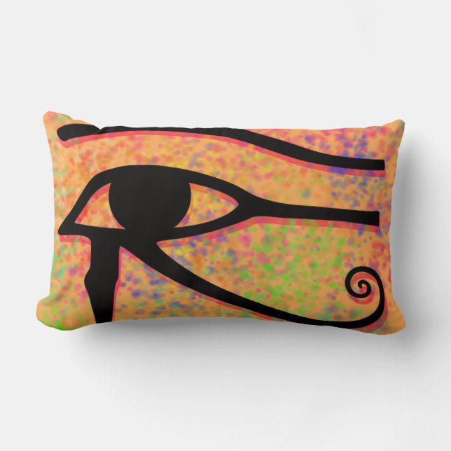 Cojín Lumbar El ojo de Horus (Anverso)