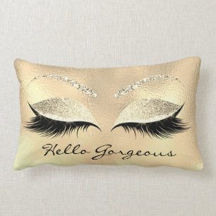 Cojín Lumbar El oro observa el latigazo hola Champaigne