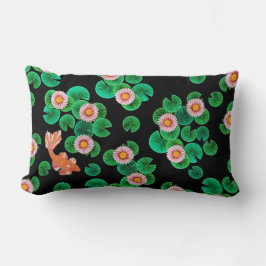 Cojín Lumbar El papel Koi Pond