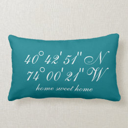 Cojín Lumbar El Special pone coordenadas geográficos del |