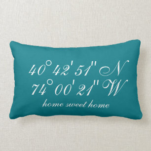 Cojín Lumbar El Special pone coordenadas geográficos del