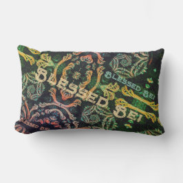 Cojín Lumbar Elegancia fractal oscura