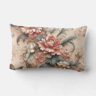 Cojín Lumbar Elegant Floral Pillow