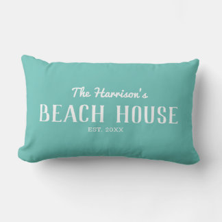 Cojín Lumbar Elegante Beach House Lumbar Pillow