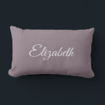 Cojín Lumbar Elegante Nombre de guión manuscrito creativo moder<br><div class="desc">Elegante Nombre De Guión Escrito A Mano Creativo Modelo Moderno Lumbar Pillow.</div>