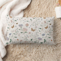 Elegante Toile-De-Jouy de Flor Silvestre y Maripos
