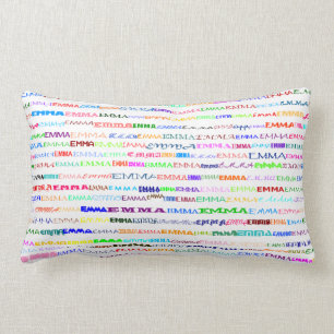 Cojín Lumbar Emma Text Design II Lumbar