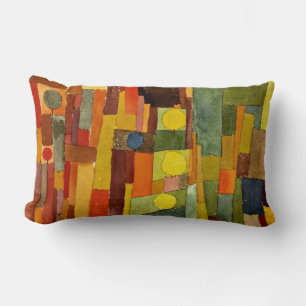 Cojín Lumbar En el estilo de Kairouan de Paul Klee
