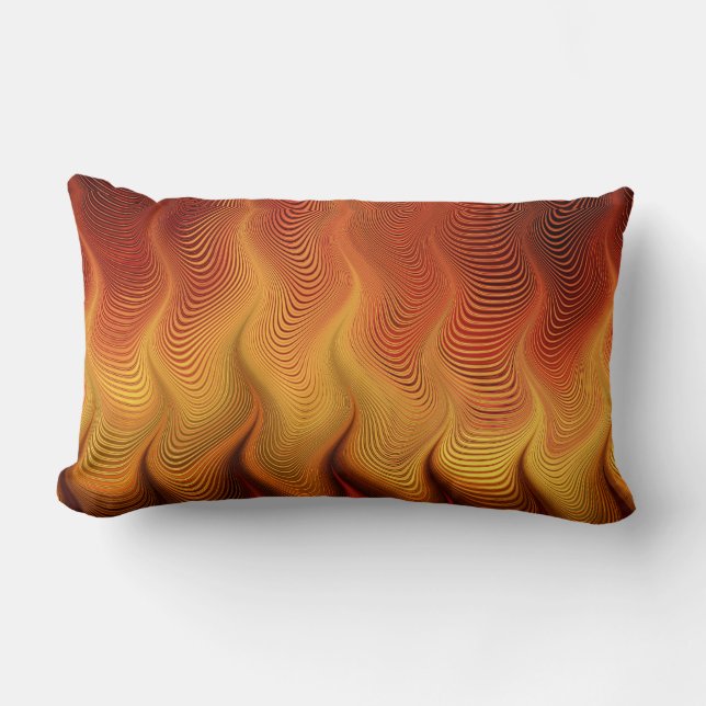 Cojín Lumbar En el fuego (Anverso)