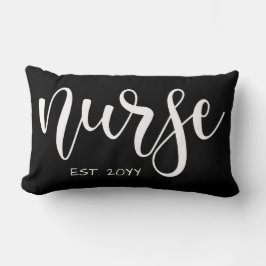 Cojín Lumbar Enfermera del año Personalizado Est Enfermera estu
