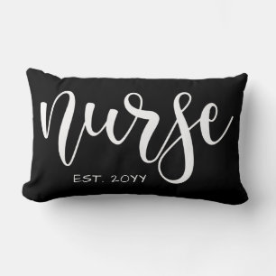 Cojín Lumbar Enfermera del año Personalizado Est Enfermera estu