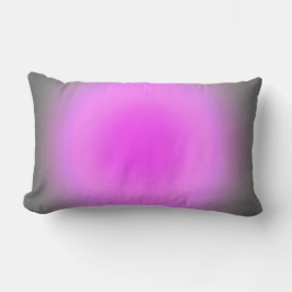 Cojín Lumbar Enfoque rosa y gris