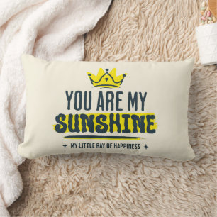Cojín Lumbar Eres Mi Sol Cita Inspiradora Linda