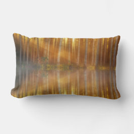 Cojín Lumbar Escenario de Bosque Misty