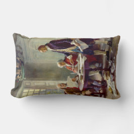 Cojín Lumbar Escribiendo la Declaración de Independencia (EEUU)