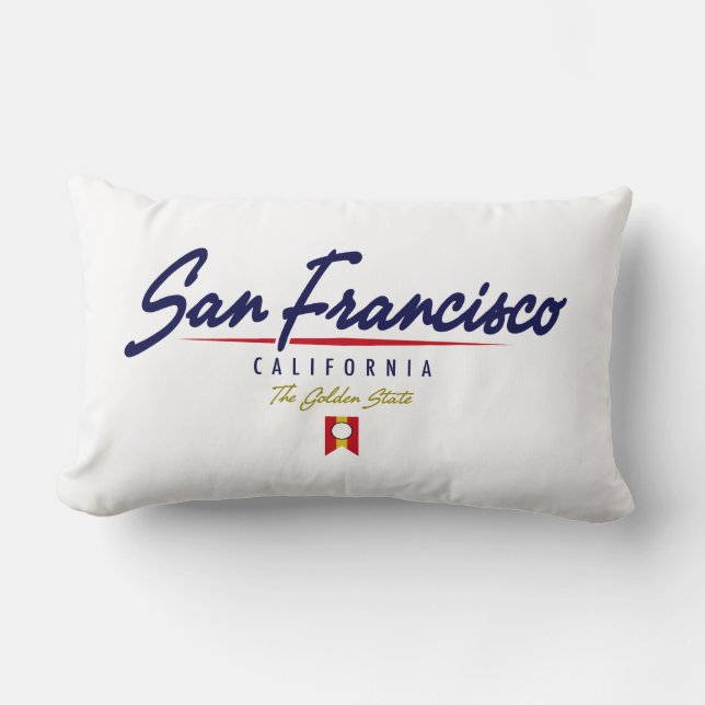 Cojín Lumbar Escritura de San Francisco (Anverso)