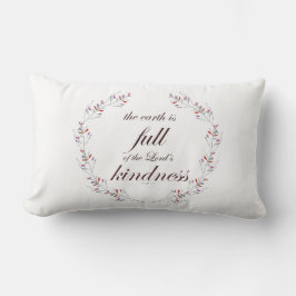 Cojín Lumbar Escritura, Salmo 33, Amabilidad Total