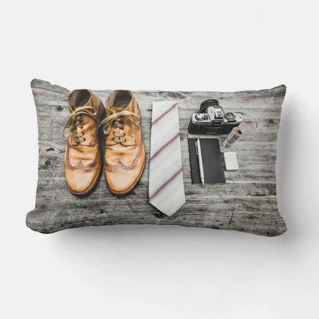 Cojín Lumbar Esencial de un detective (Anverso)