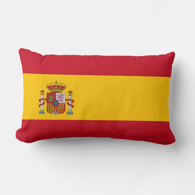 Cojín Lumbar España - bandera española (Anverso)