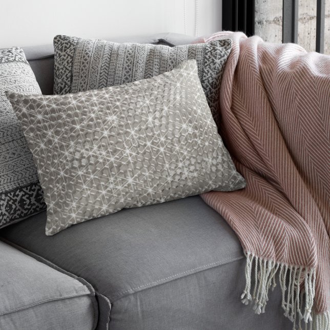 Cojín Lumbar Esparkle moderno geométrico Metalizado de Glam Bli (Subido por el creador)