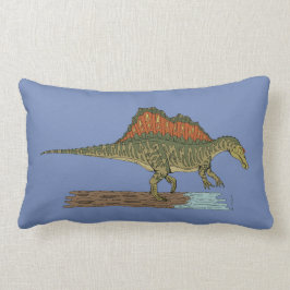 Cojín Lumbar Espinosaurio de dinosaurio cretáceo