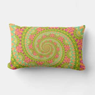 Cojín Lumbar Espiral de energía de las flores SUNNY