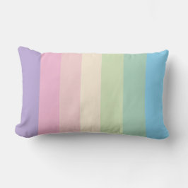 Cojín Lumbar Esquema de color pastel de primavera