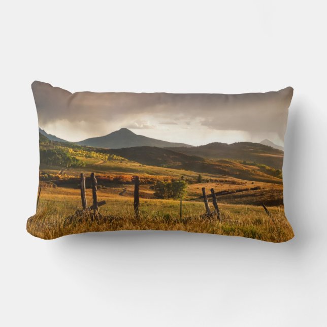 Cojín Lumbar Estados Unidos, Colorado, Montañas San Juan (Anverso)