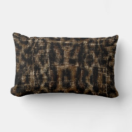 Cojín Lumbar Estampa Animal de Leopardo de Nieve Desgastada Vin